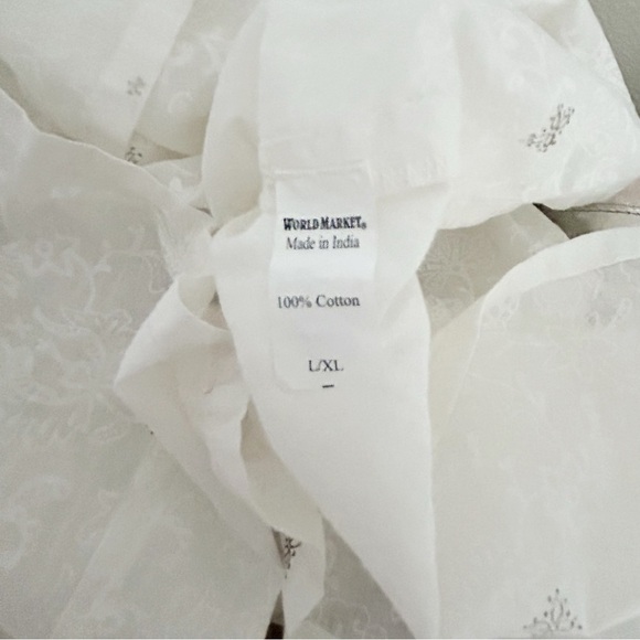 Cost Plus World Market Ivory Blouse - Picture 6 of 6